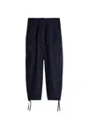Aspesi Pull Rope Detail Overalls In Blue