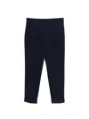 Aspesi Classic Trousers In Navy Blue Cotton In Blue