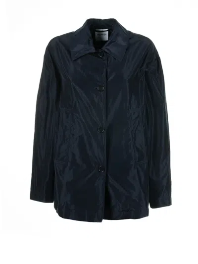 Aspesi Navy Blue Jacket With Buttons