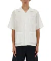 Aspesi Oversized Shirt Featuring Pockets In White