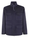 Aspesi Nelson Pocket Jacket In Blue