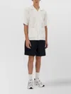 Aspesi "nemo" Knee Length Shorts With Elastic Waistband