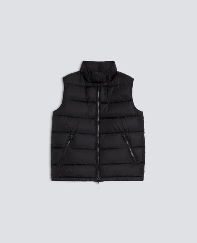 Aspesi New Minnie Recycled Nylon Gilet In Black