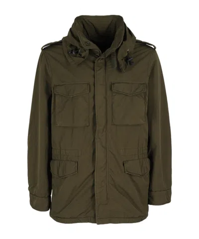 Aspesi Newcamp Military Jacket In Green