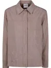 Aspesi Chest-pocket Shirt Jacket In Beige