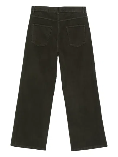 Aspesi Norman Trousers In Black