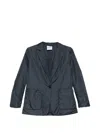 Aspesi Jacket Long Sleeves Notched Lapels Front Pockets In Multi