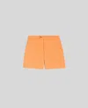 Aspesi Nylon Caprese Ii Swim Trunks In Orange