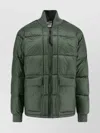 Aspesi Nylon Down Jacket Adjustable Hem In Green