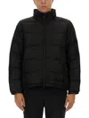 Aspesi Giub. Pocoelastico Puffer In Black Polyamide In Black