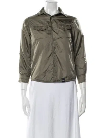 Pre-owned Aspesi Nylon Jacket In Green