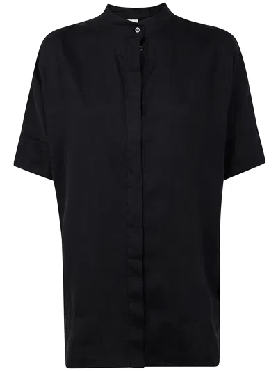 Aspesi Over Shortsleeves Shirt In Black