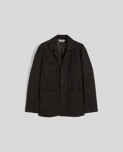 Aspesi Overshirt Fandango Wint In Lana E Cashmere - Marrone In Brown