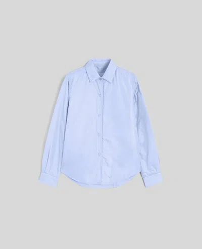 Aspesi Overshirt Glue In Nylon Imbottita - Azzurro