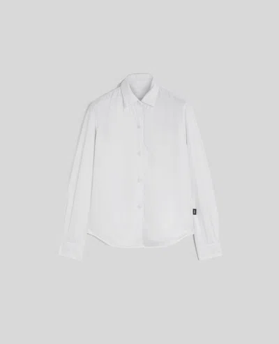 Aspesi Overshirt Glue In Nylon Imbottita - Bianco
