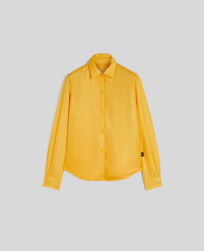 Aspesi Overshirt Glue In Nylon Imbottita - Giallo