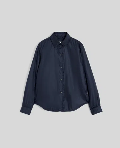 Aspesi Overshirt Glue In Nylon Imbottita - Navy