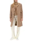 Aspesi Oversize Coat In Neutral