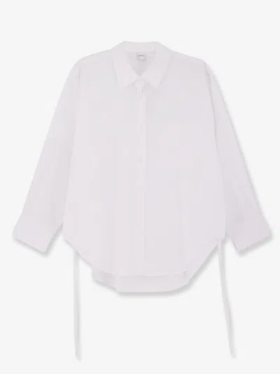 Aspesi Oversize Cotton Shirt In White