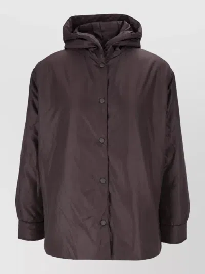 Aspesi Oversized Coat In Brown