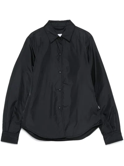 Aspesi Padded Overshirt In Black