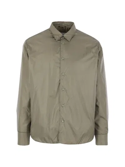Aspesi Padded Shirt In Gray