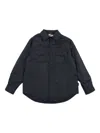 Aspesi Padded Shirt Jacket In Black