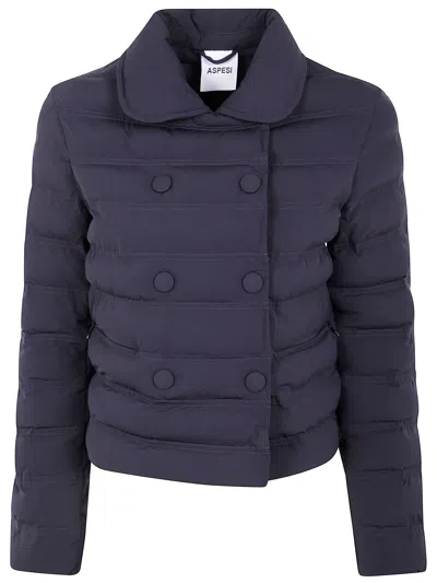 Aspesi "paloma" Jacket In Blue