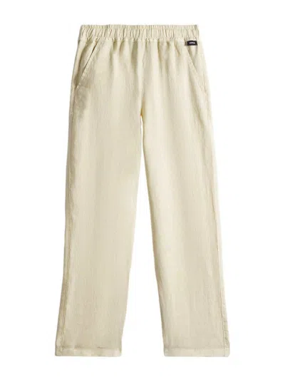 Aspesi Kids' Shell Trousers In Brown