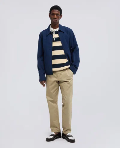 Aspesi Pantalon Chino En Gabardine De Coton In Neutral