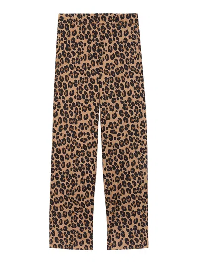 ASPESI PANTALONE ANIMALIER