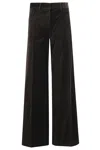 Aspesi Wide-leg Casual Pants In Brown