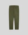 Aspesi Pantalone Chino In Gabardina Di Cotone - Militare In Militare