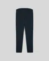 Aspesi Pantalone Chino In Gabardina - Navy In Navy