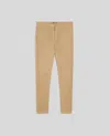 Aspesi Pantalone Chino In Gabardina Di Cotone - Sabbia In Sabbia