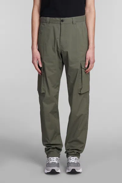Aspesi Trouseralone Fieldpant Trousers In Green Cotton