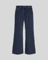 Aspesi Pantalone Flare In Denim - Denim In Denim