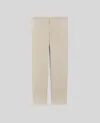 Aspesi Pantalone Flats In Gabardina Di Cotone - Beige In Beige