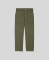 Aspesi Pantalone Funzionale In Popeline - Militare In Militare