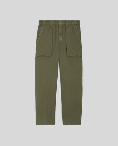 Aspesi Pantalone Funzionale In Popeline - Militare