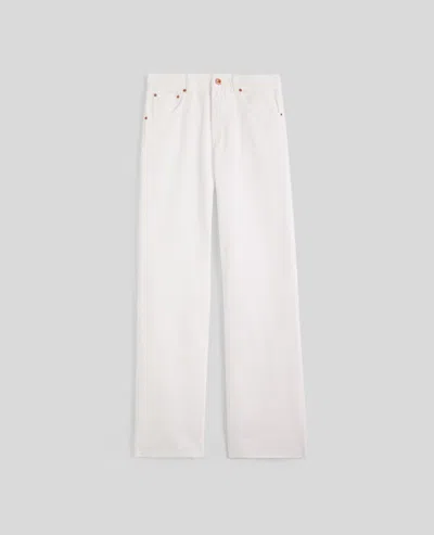 Aspesi Pantalone In Denim - Bianco