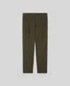 Aspesi Pantalone In Misto Lino Principe Di Galles - Liquirizia In Liquirizia
