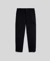 Aspesi Pantalone In Tecno Micro French Terry - Nero In Nero