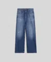 Aspesi Pantalone Mod.0185 - Denim In Denim