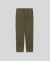 Aspesi Pantalone New Herman In Gabardina Di Cotone - Militare In Militare
