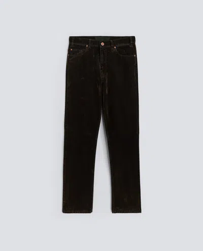 Aspesi Pantalone Press In Denim - Militare In Gray