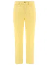 Aspesi Pantaloni A Gamba Dritta Trousers Yellow