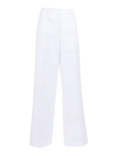 Aspesi Pantaloni Lunghi Donna In White