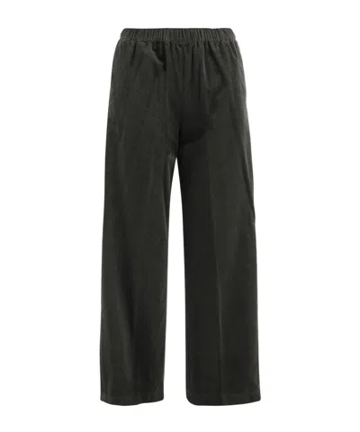 ASPESI ELASTICATED-WAIST CORDUROY TROUSERS