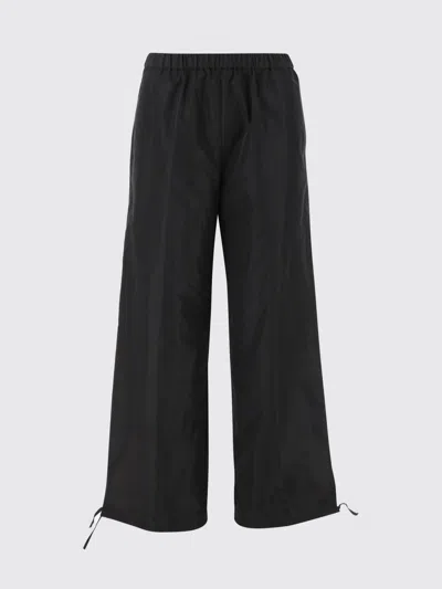 ASPESI PANTS ASPESI WOMAN COLOR BLACK,H68385002